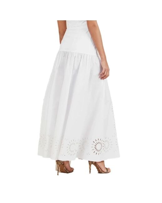 Marciano White Maxi Skirts