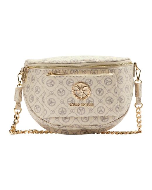 carlo colucci Shoulder Bags in het Metallic