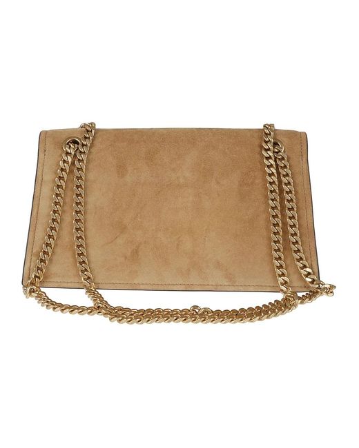 Tory Burch Natural Shoulder Bags