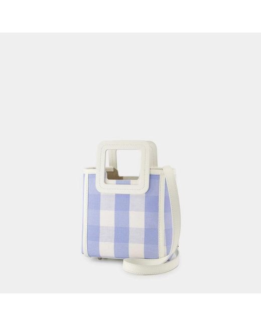 Staud Shirley Kleine Shopper in het Blue