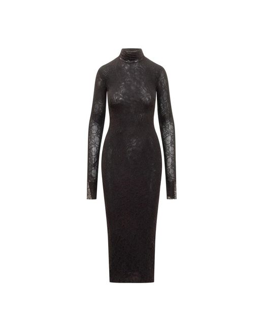 Philosophy Di Lorenzo Serafini Black Midi Dresses