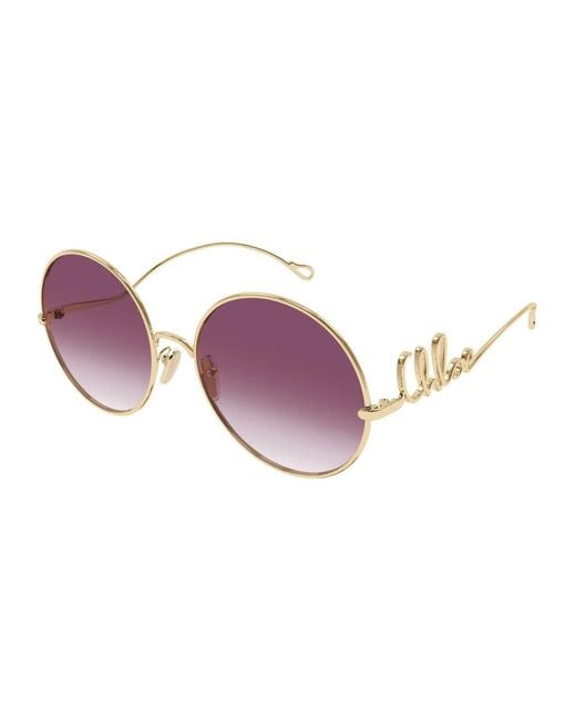 Chloé Purple Sunglasses