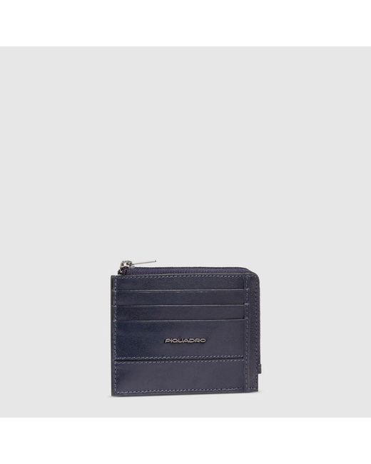 Piquadro Blue Wallets & Cardholders for men