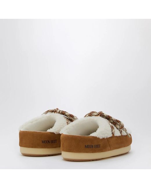Moon Boot Brown Mules