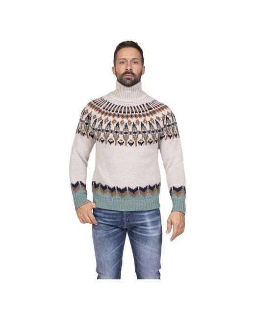Dondup Gray Turtlenecks for men