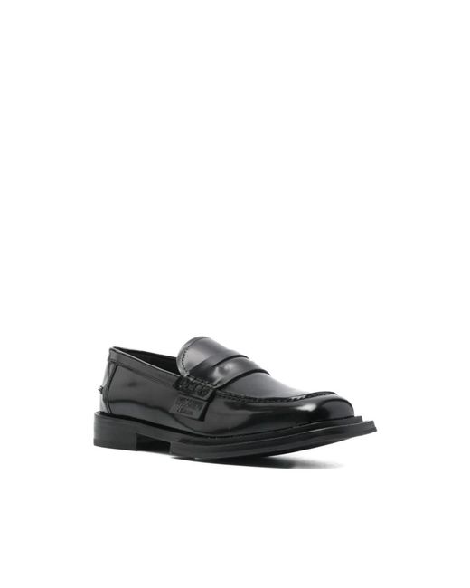 Moschino Black Loafers for men