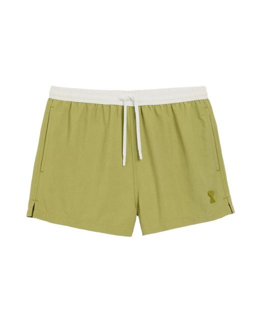 AMI Green Beachwear for men