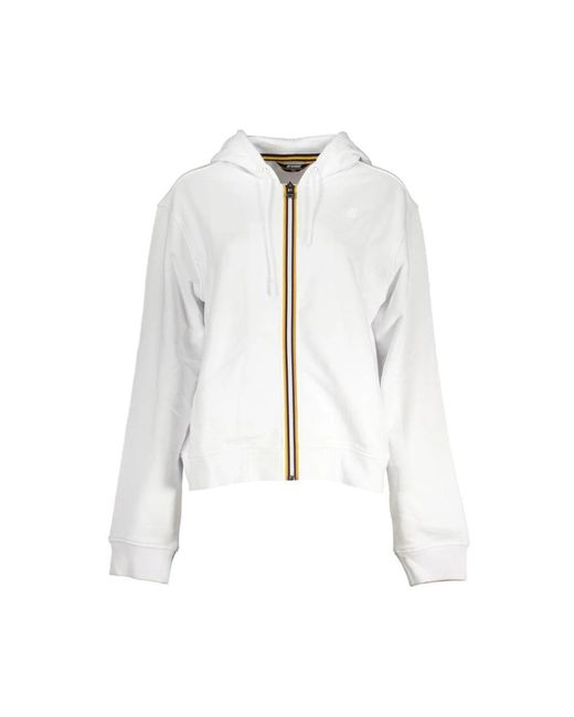 Zip-Throughs K-Way en coloris White