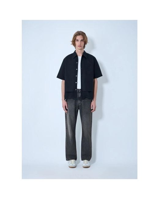 Our Legacy Blue Straight Jeans for men