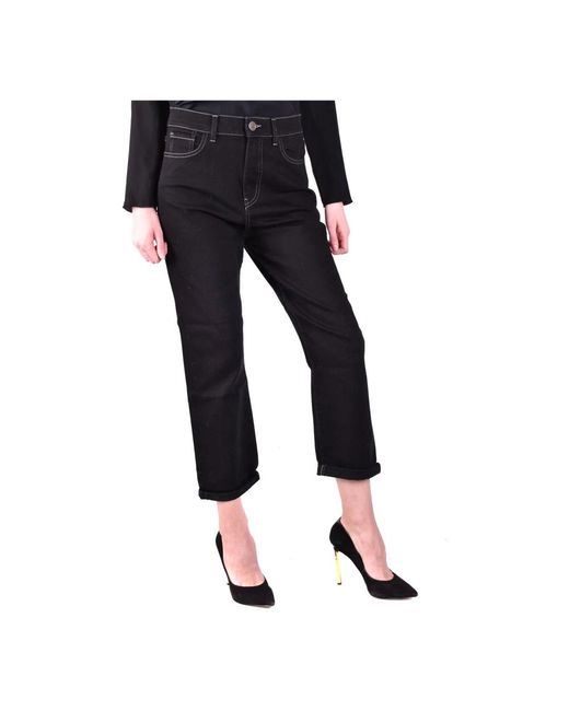 Twinset Boot-Cut Jeans in het Black
