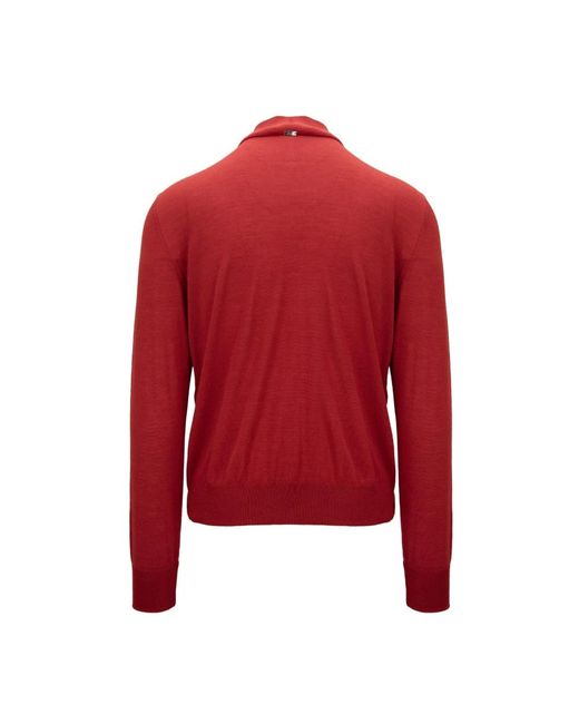 Herno Herren Daunenjacke Mit Reißverschluss in Red für Herren