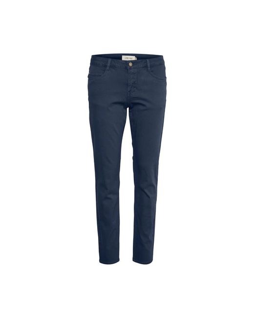 Slim-fit jeans Cream de color Blue