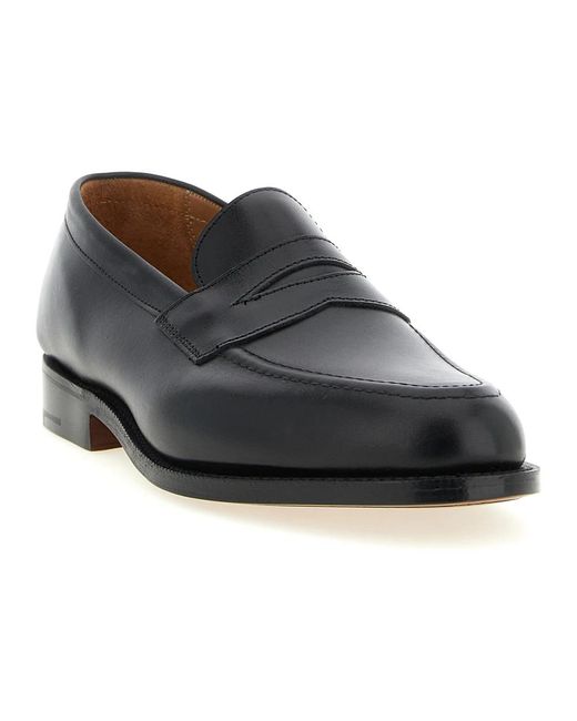 Tricker's Black Loafers for men