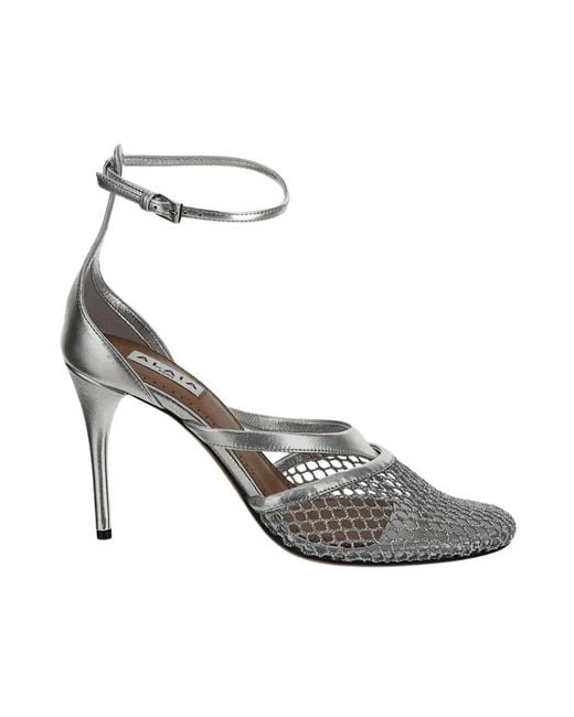 High Heel Sandals Alaïa en coloris Gray