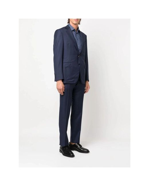Canali Single Breasted Suits in het Blue voor heren