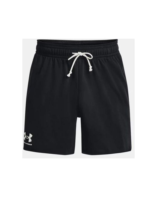 Under Armour Black Casual Shorts for men