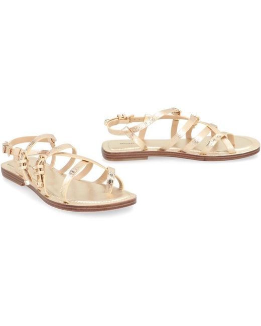 Flat Sandals Michael Kors en coloris Metallic