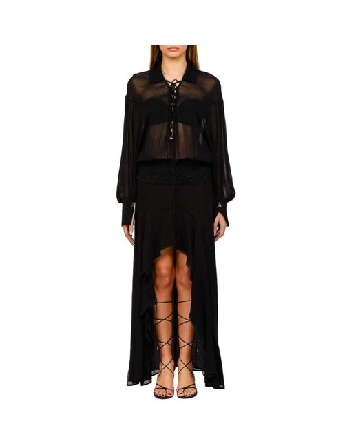 Patrizia Pepe Black Maxi Dresses
