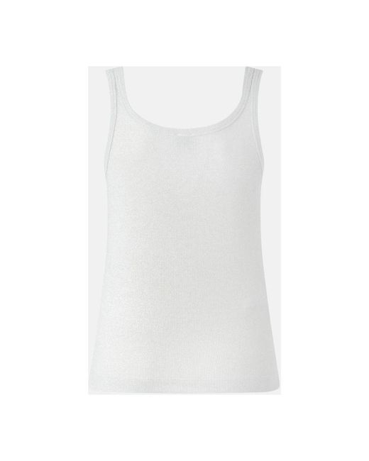Pinko Sleeveless Tops in het Gray
