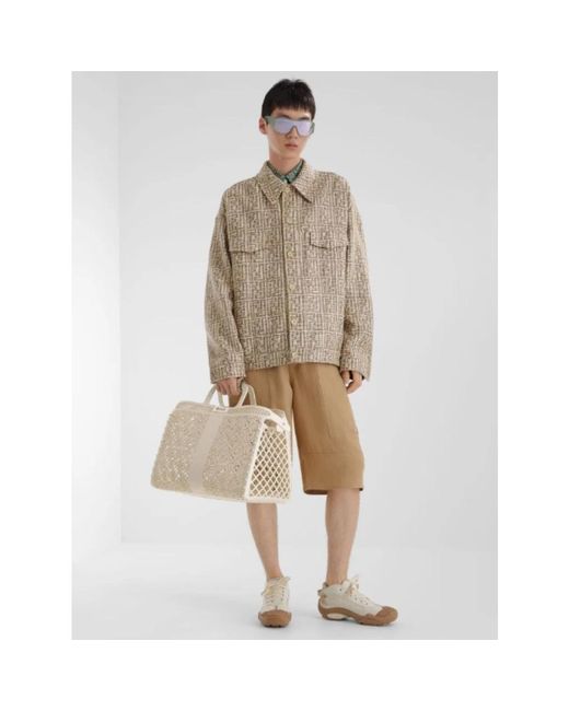 Fendi Natural Sneakers for men