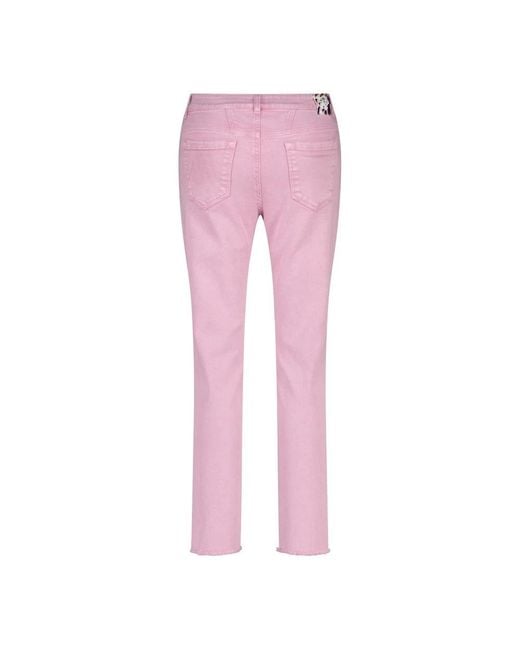Marc Cain Pink Slim-Fit Jeans