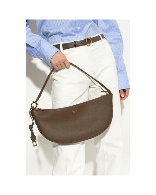 Handbags di Ferragamo in Brown