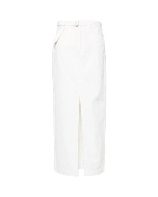 Blugirl Blumarine White Midi skirts