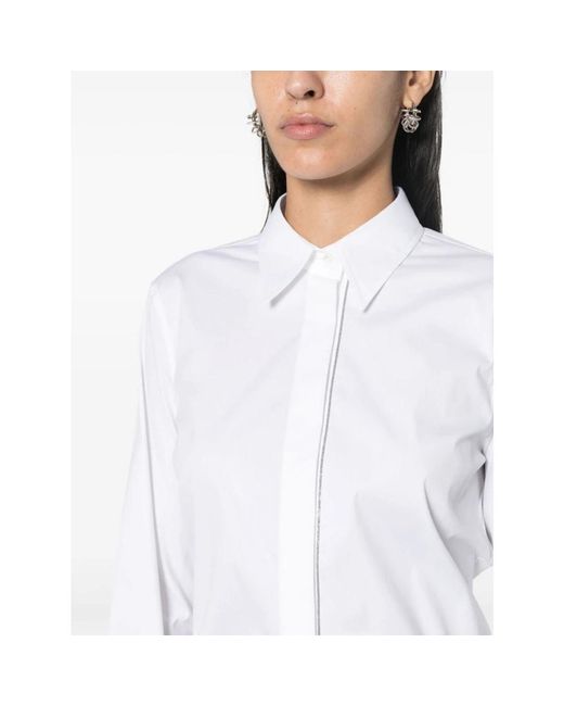 Brunello Cucinelli White Shirts