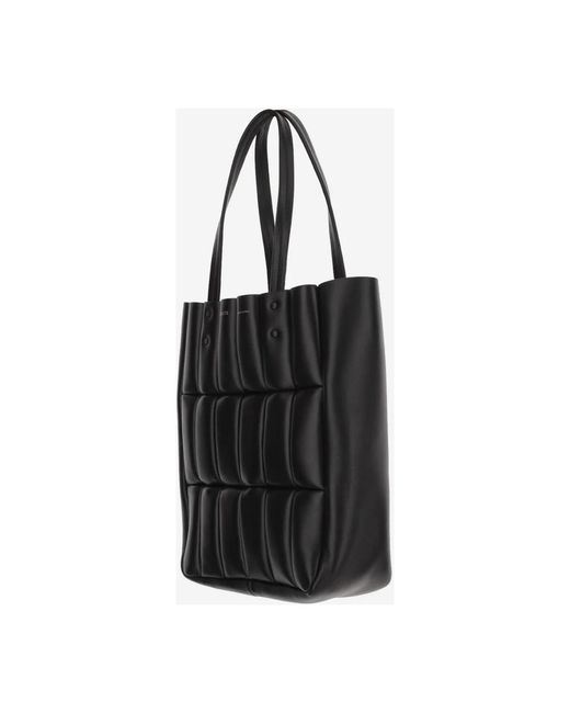 Khaite Black Tote Bags