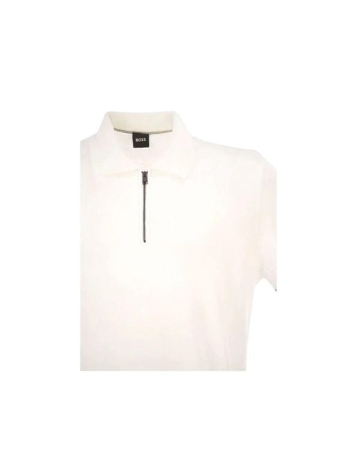 HUGO White Polo Shirts for men
