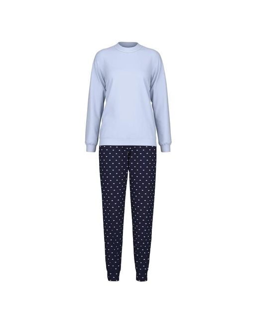 Calida Modieus Pyjama Ontwerp in het Blue