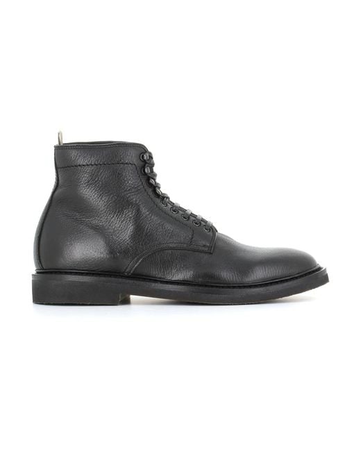 Lace-Up Boots Officine Creative de hombre de color Black