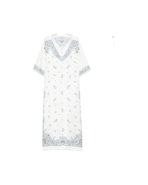 Ferragamo White Midi Dresses