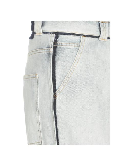 Jeans > straight jeans Maison Margiela pour homme en coloris Gray