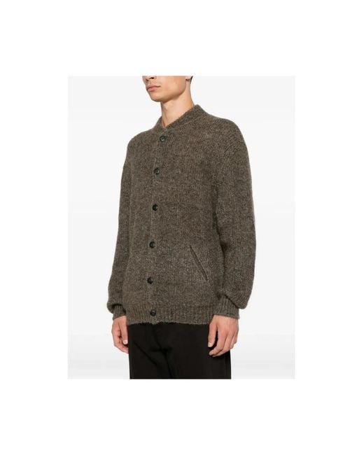 Giorgio Armani Brown Cardigans for men