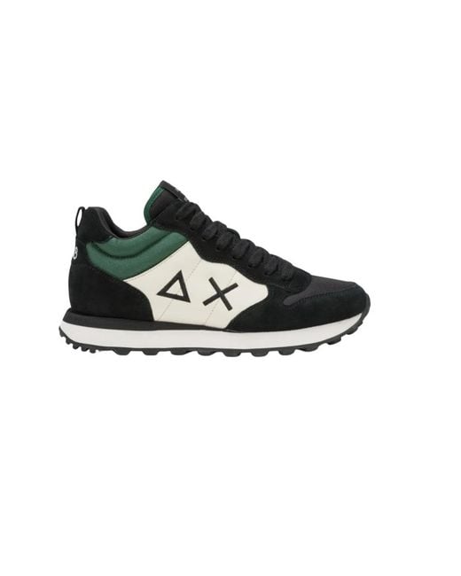 Sun 68 Black Sneakers for men