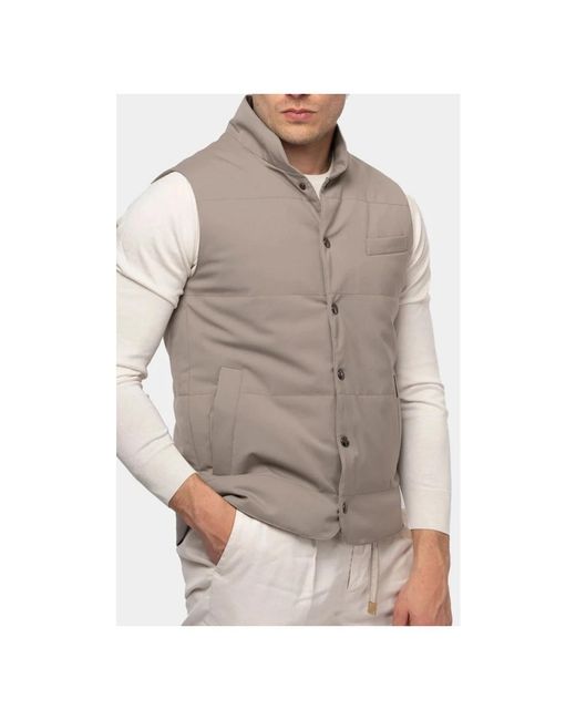 Montecore Gray Waistcoats for men