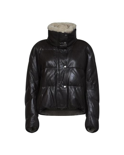 Brunello Cucinelli Black Winter Jackets