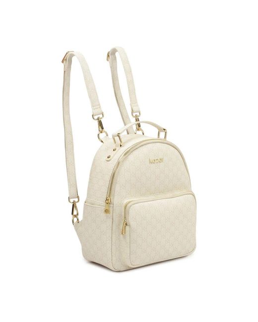 Kazar Natural Gemusterter Rucksack