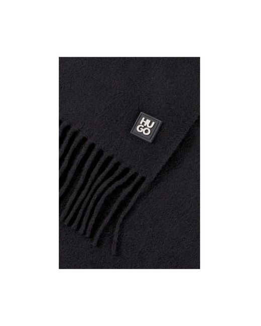 HUGO Black Accessoires Schals