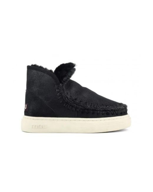 Mou Blue Winter Boots
