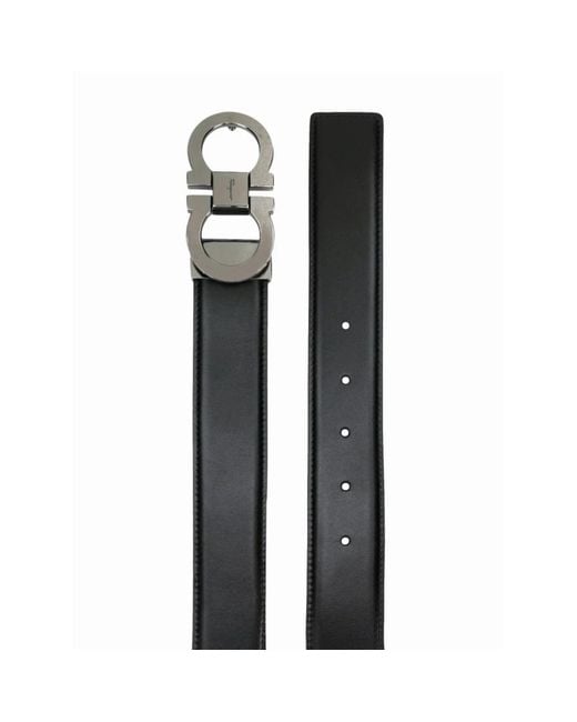 Ferragamo Black Belts for men