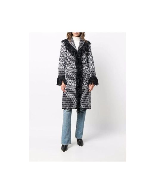 Charlott Black Belted coats