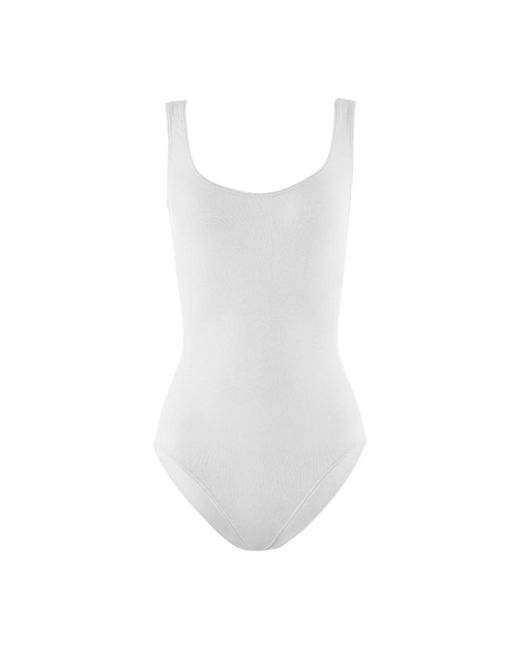 Wolford Jamaika Bodysuit in het White