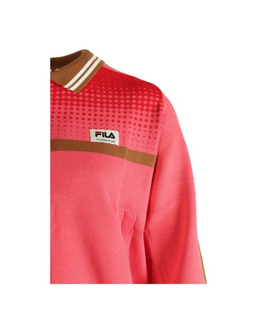 Fila Red Zip-Throughs