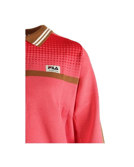 Fila Red Zip-Throughs