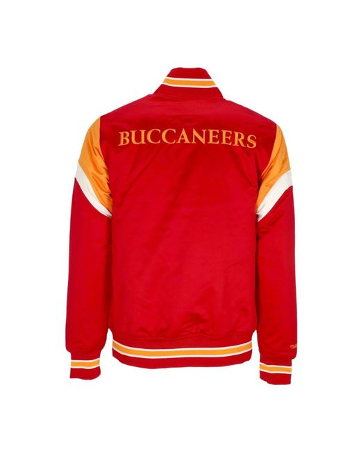 Mitchell & Ness Bomber Jackets in het Red voor heren
