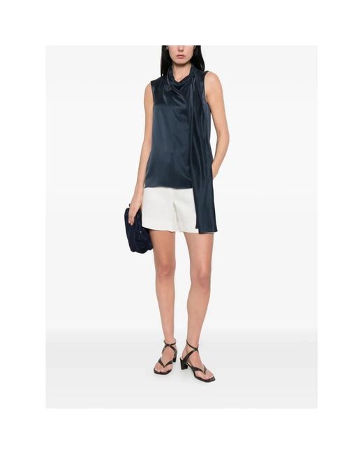 Max Mara White Short Shorts