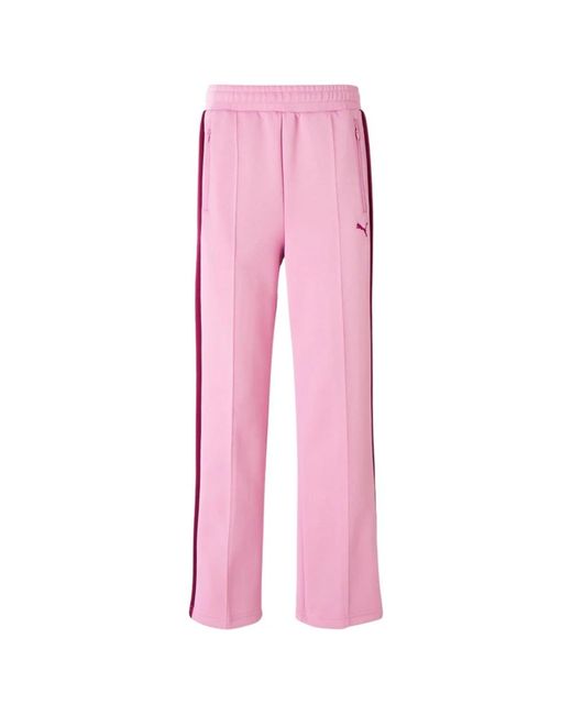 PUMA Sweatpants in het Pink