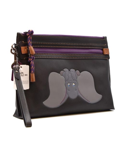 COACH Black Clutches